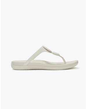 Fitflop Solay Glossy Flip-Flops - White