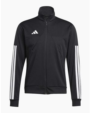 adidas Tiro High Neck Long Sleeve Athletic Top - Black