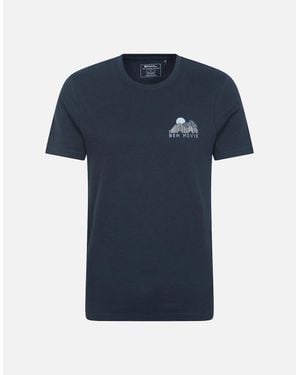 Mountain Warehouse Ben Nevis Sun Short-Sleeved T-Shirt - Blue