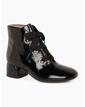 Hispanitas Varsovia Lace Ankle Boots - Black