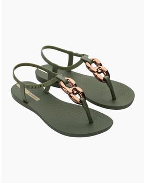 Ipanema Class Connect Ii Sandal Fem Flip Flops - Green