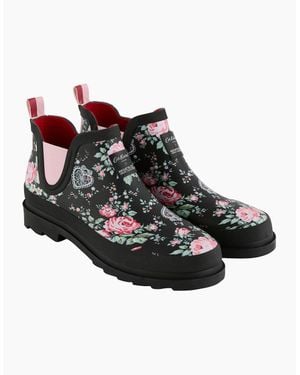 Regatta Cath Kidston Low Ankle Wellies - Black