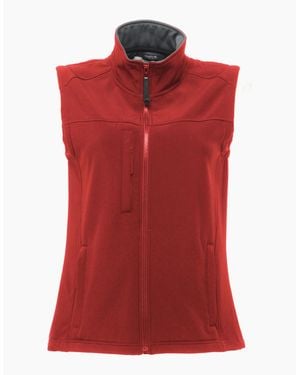 Regatta Professional /Ladies Softshell Body Warmer - Red
