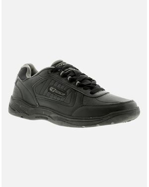 Gola Trainers Belmont Lace Up Uk Size - Black