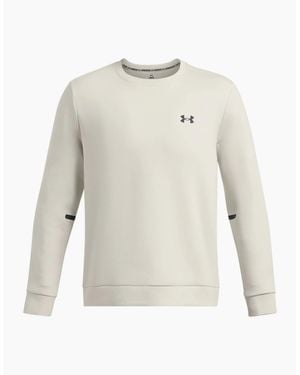 Under Armour Armour Ua Unstoppable Fleece Crew Eu Sweatshirt - White