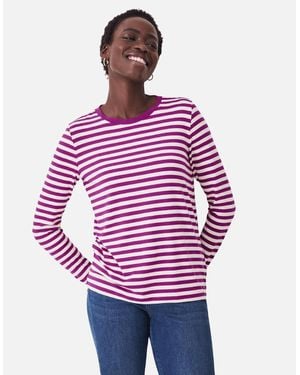 Crew Modal Blend Super Soft Crew Neck T-Shirt - Red