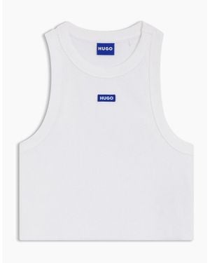 BOSS Baby Tank B 10257055 01 - White