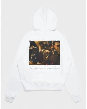 Off-White c/o Virgil Abloh Caravaggio The Crowning With Thorns Hoodie/Multi - White