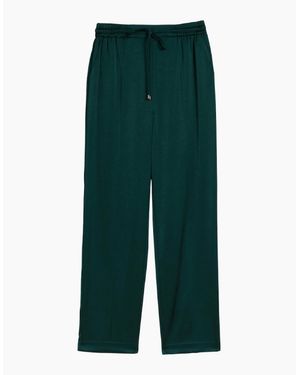 Ted Baker Natori Satin Slim Taper Joggers - Green