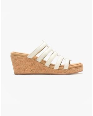 Hush Puppies Willow Slide Sandals - White