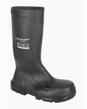 Dunlop Donwell Safety Agricultural Wellington Boots - Black
