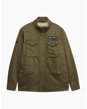 Superdry Military Borg Bomber Jacket - Green