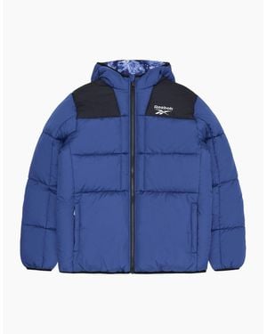 Reebok Rb1501 Reversible Puffer - Blue