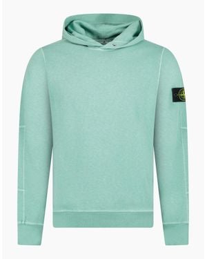 Stone Island Cotton Hoodie Sweatshirt - Green