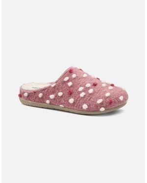 Hotter Dotty Slippers - Pink
