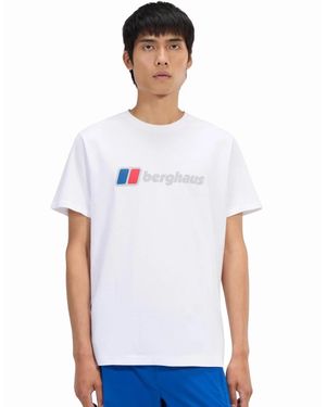Berghaus Class Xl-Logo Short Sleeve T-Shirt - White