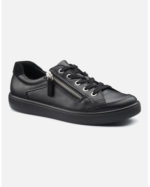 Hotter Chase Ii Casual Trainers - Black