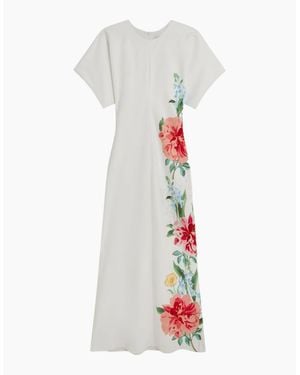 Ted Baker Dodia Column Maxi Dress - White