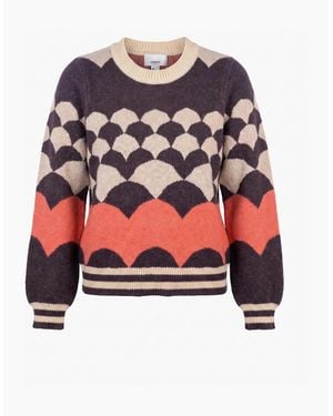 Nooki Design Mabel Knit Jumper - Red