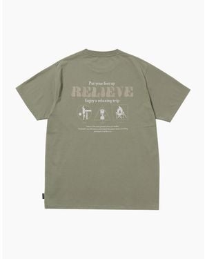 Snow Peak Snow Peak Camping Graphic T-Shirt - Green