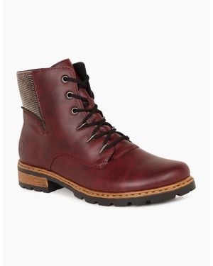 Rieker Brompton Ankle Boots - Brown