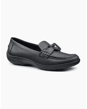 Hotter Cabana Wide Fit Shoes - Black