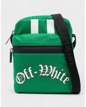 Off-White c/o Virgil Abloh Outdoor Crossbody Mesh Bag - Green