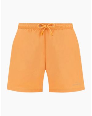 Paul & Shark Reflective Logo Swim Shorts 966 - Orange