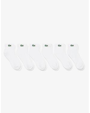 Lacoste 6-Pack Mid-Length Sport Socks - Multicolour