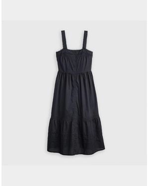 Levi's Levi's Cici Square Neck Sleeveless Midi Dress - Blue