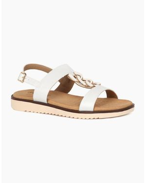 Lotus Joana Sandals - White