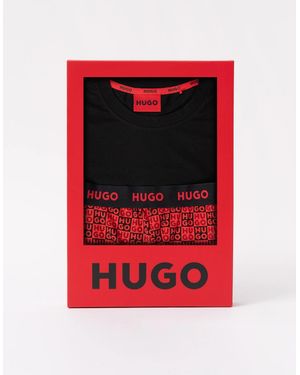 BOSS Hugo Aaron Short Pyjama Set - Red