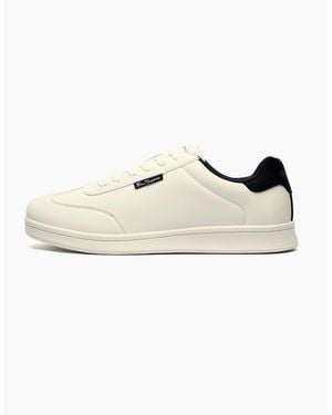 Ben Sherman Original Kenny Wide Fit Trainers - White