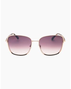 Tom Ford Fern Shiny Rose Sunglasses - Pink