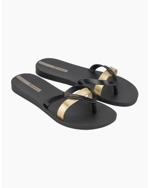 Ipanema Kirei Fem Flip Flops - Black