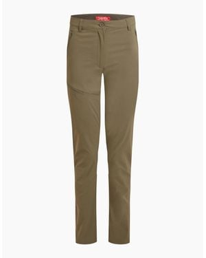 Craghoppers Ladies Pro Iii Nosilife Hiking Trousers - Green