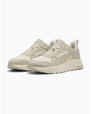 PUMA Trinity 2 Lt Sl Low Top Trainers - White