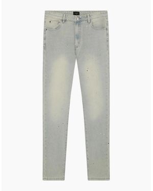 Magrit Painted Slim Jeans - Grey