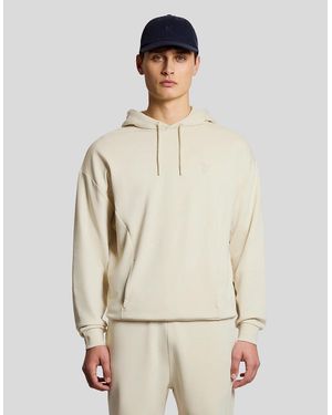 Lyle & Scott Relaxed Hoodie - Natural