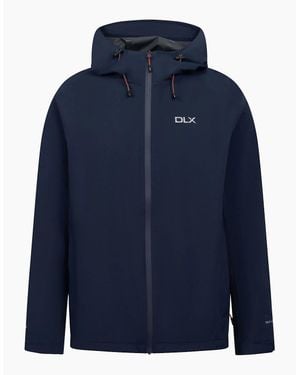 Trespass Strathbeg Dlx Waterproof Jacket - Blue