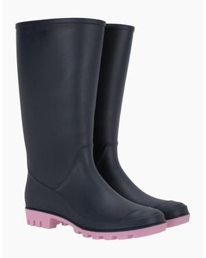 Mountain Warehouse Ladies Splash Wellington Boots - Blue