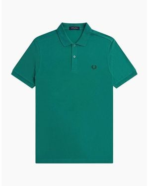 Fred Perry Deep Mint Polo Shirt - Green