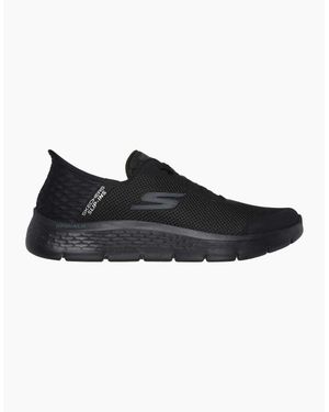 Skechers Go Walk Skechers Go Walk Flex Hands Up Slip-In Trainers - Black