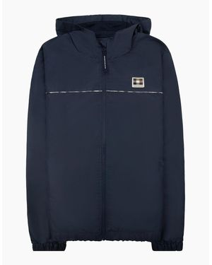 Aquascutum Diamond Wave Badge Track Top 11 - Blue