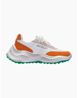 CASABLANCA Atlantis Trainer Detail Shoes - White