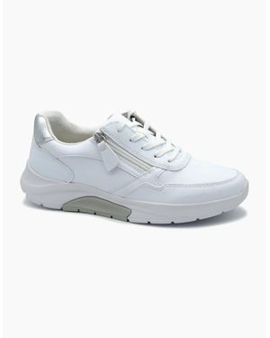 Gabor Rolling Soft Garten 66.927 Ladies Trainer - White