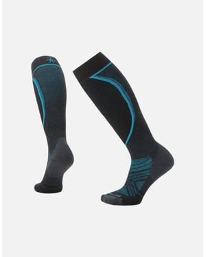 Smartwool Targeted Cushion Otc Ski Socks - Blue