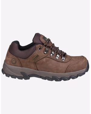 Cotswold Hawling Memory Foam Waterproof Hiking Shoes - Brown