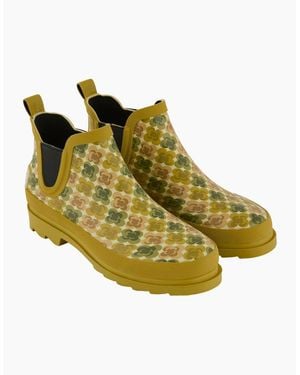 Regatta Ladies Orla Kiely Daisy Wellington Boots - Green