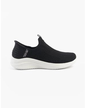 Skechers 150450/Blk Ultra Flex 3.0-Easy Win Trainers - Black